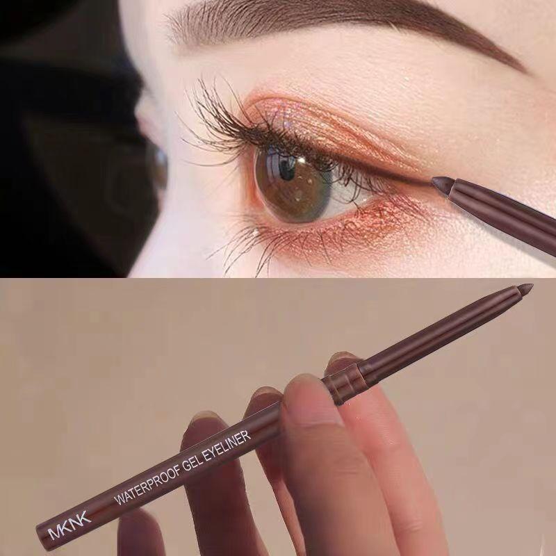 Waterproof Red Brown Eyeliner Gel Pencil Long Lasting Eye Makeup
