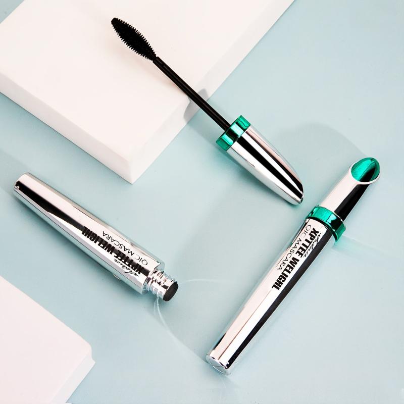 5D Silk Fiber Mascara Waterproof Thickening Lengthening Volumizing Eyelashes