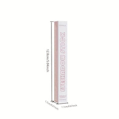 12-Color Eyeshadow Stick Matte Glitter Creamy Texture Eye Brightening Pen