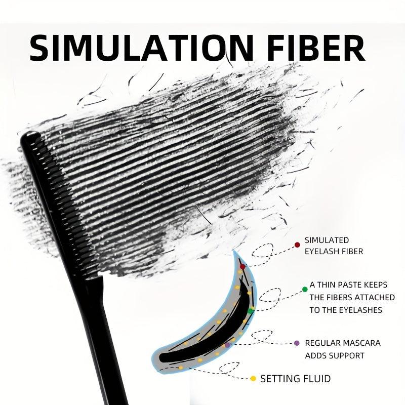 Brown Volume Lengthening Waterproof Fiber Mascara