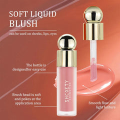 Matte Liquid Blush Lipstick Lip Glaze Dual Purpose