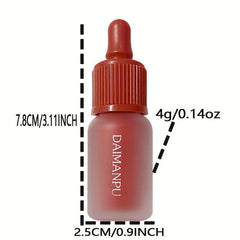 6 Colors Matte Velvet Lip Gloss Red Tone