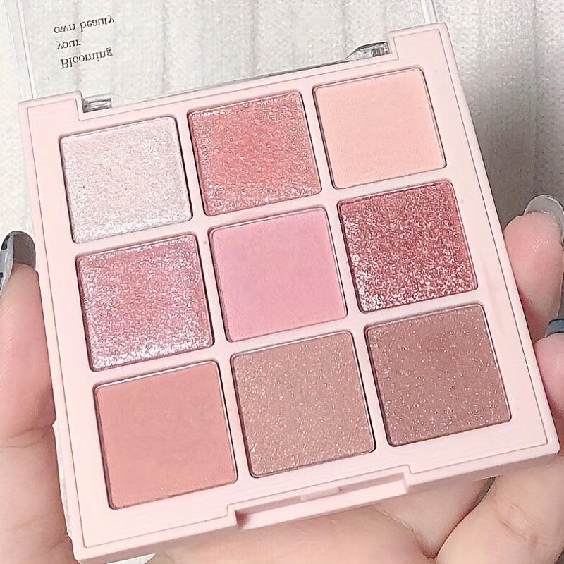 Pearly Matte Finish Eyeshadow Palette Warm & Cold Tone