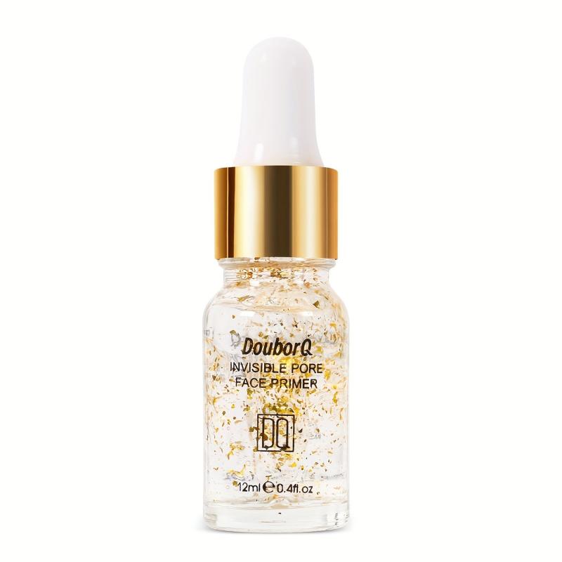 Golden Foil Sequin Makeup Primer Firming Skin Serum