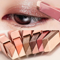 Gradient Shimmer Eyeshadow Stick Waterproof Double Colour Eye Shadow Makeup Pen