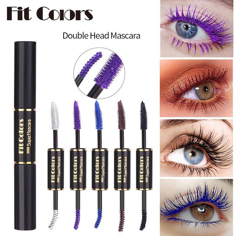 Double Head Mascara Lengthen & Define Eyes with Flexible Brush