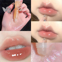 Water Glow Lip Gloss with Mirror Overlay