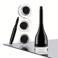 2-In-1 Gel Eyeliner Cream Anti Sweat Waterproof Matte