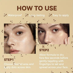 Natural Freckle Pen Waterproof Smudgeproof Makeup
