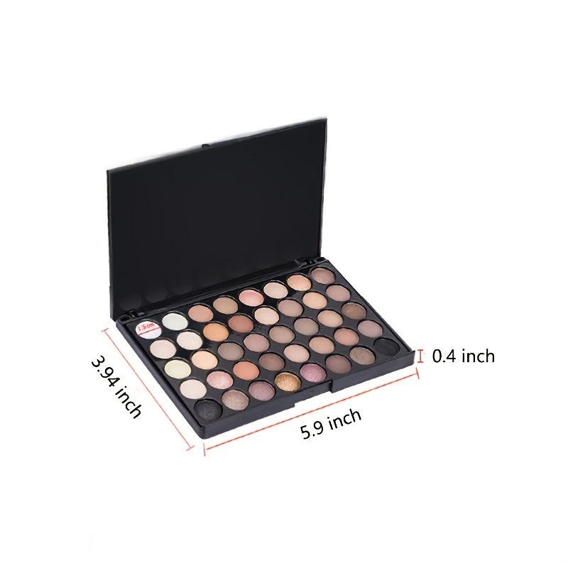 40 Colors Eyeshadow Palette Matte Shimmer Waterproof Makeup