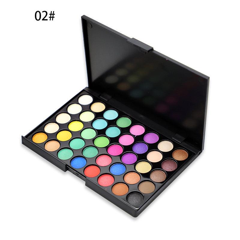 40 Colors Eyeshadow Palette Matte Shimmer Waterproof Makeup