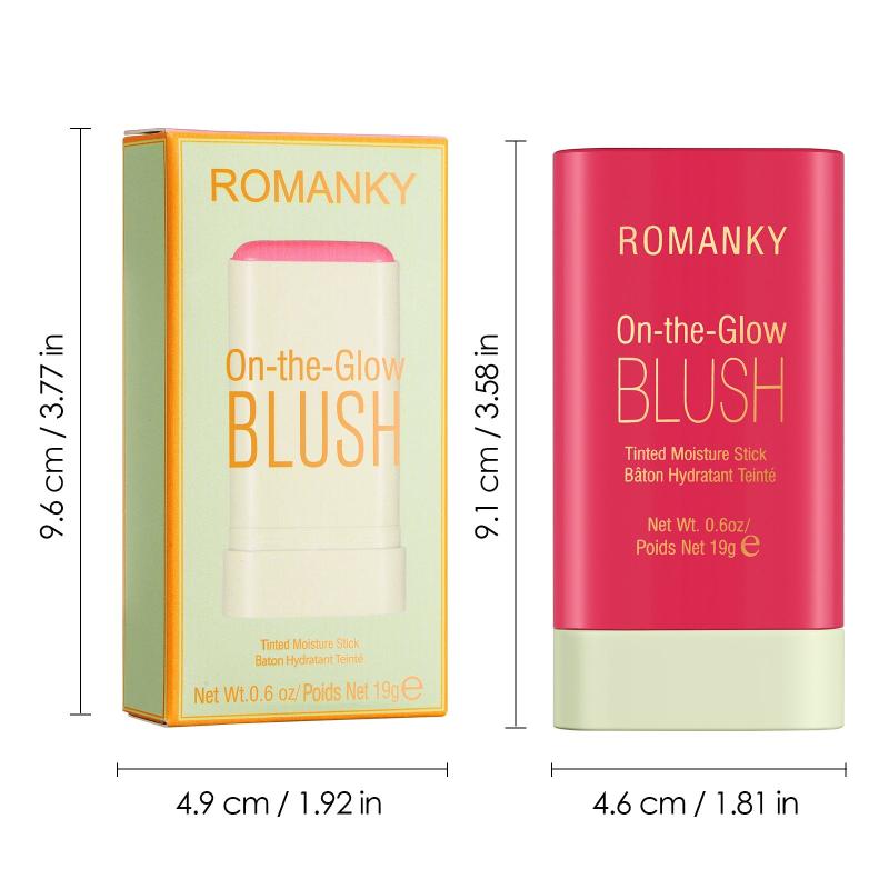 Long Lasting Blush Stick Moisturizing Lipstick