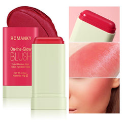Long Lasting Blush Stick Moisturizing Lipstick