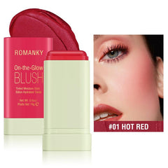 Long Lasting Blush Stick Moisturizing Lipstick
