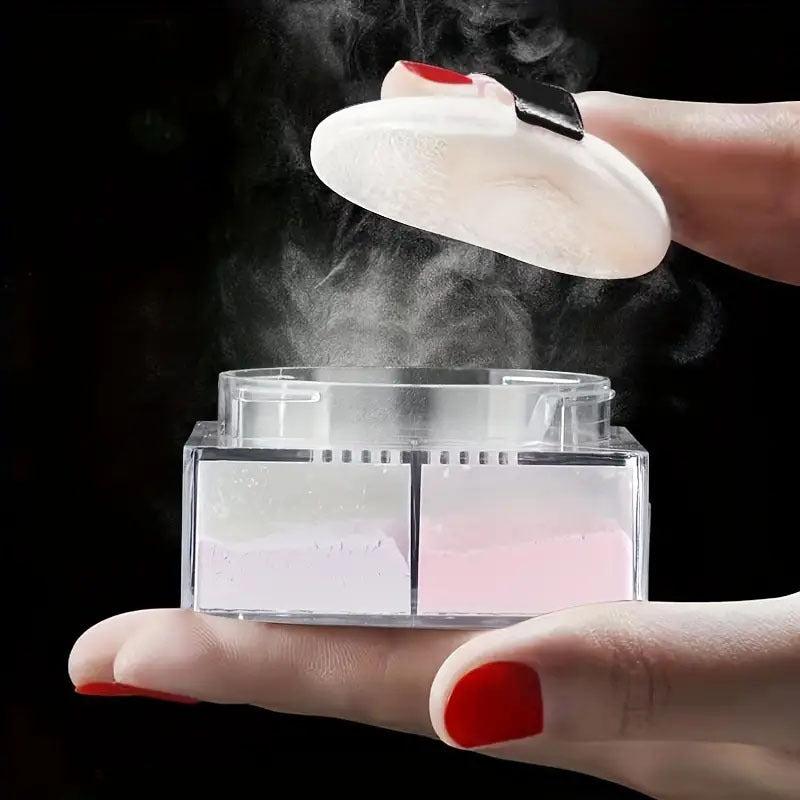 4 Grid Setting Powder Long Lasting Waterproof Face Contouring