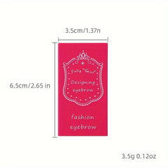 Eyebrow Stamp Stencils Kit One-Step Brows Powder Makeup Seal Eyebrow Powder