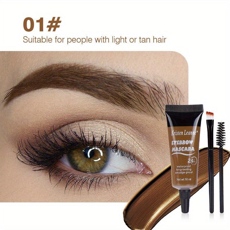 Smudge Proof Eyebrow Dye Liquid - Long Lasting Eyebrow Pomade Cream
