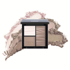 Taupe Brown Highlighter Eyeshadow Palette