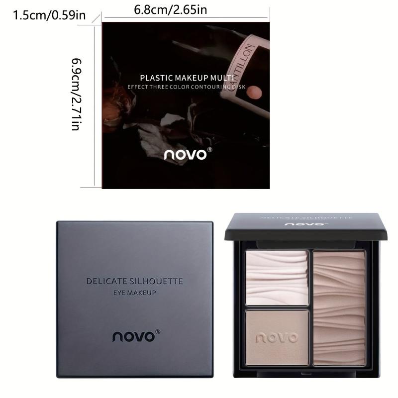 Taupe Brown Highlighter Eyeshadow Palette