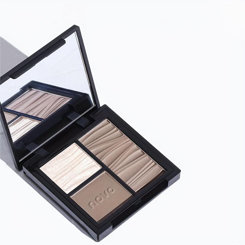 Taupe Brown Highlighter Eyeshadow Palette