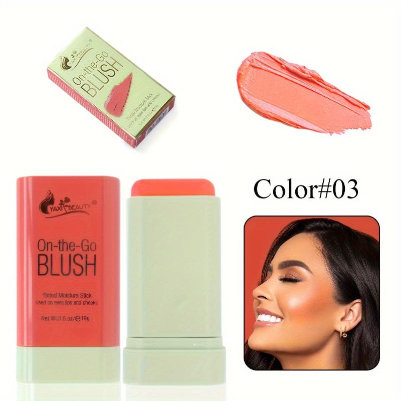 Portable Blush Stick Cream | Natural Nude Makeup | Travel-Friendly