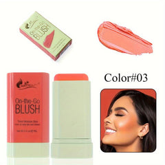 Portable Blush Stick Cream | Natural Nude Makeup | Travel-Friendly