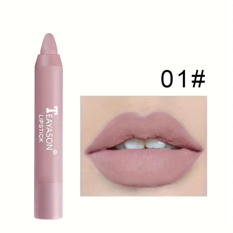 12 Colors Long Lasting Lipstick Waterproof Non Smudge Lip Tint