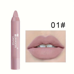 12 Colors Long Lasting Lipstick Waterproof Non Smudge Lip Tint