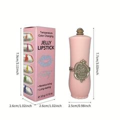 Dried Flower Jelly Lipstick Natural Fruit Flavor Long Lasting Lip Gloss