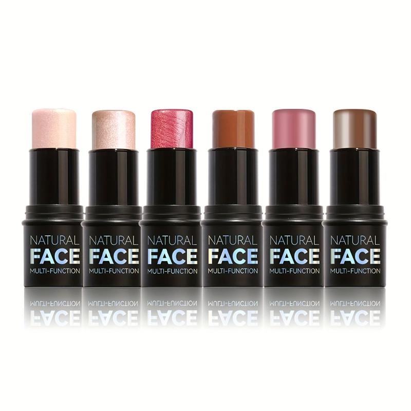 Matte Creamy Highlighter Stick for Face Blush Waterproof Long Lasting