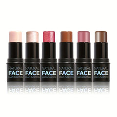 Matte Creamy Highlighter Stick for Face Blush Waterproof Long Lasting