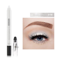 12 Metallic Eyeshadow Stick Shimmer Cream Pencil Waterproof