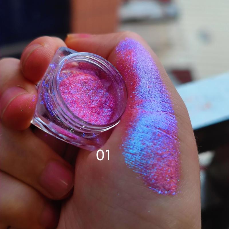 Colorful Eyeshadow Powder Highly Pigment Chameleon Eyeshadow Powder