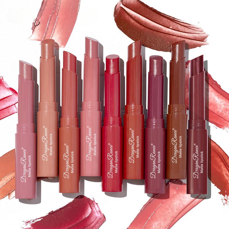 12-Color Matte Lipstick Set Moisture Smooth Stick Lip Crayon Makeup Collection