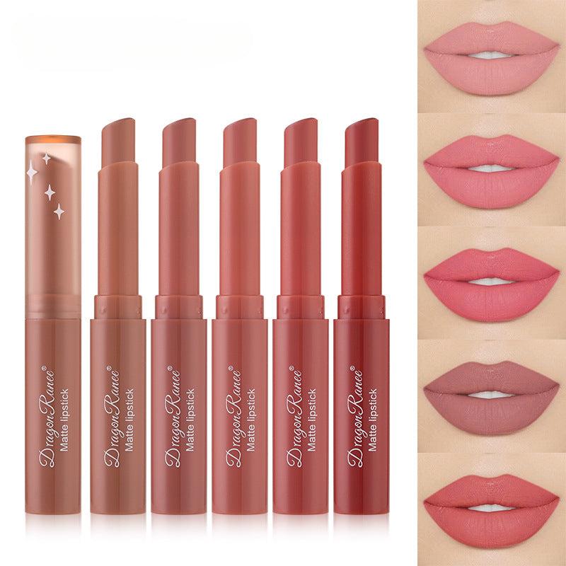 12-Color Matte Lipstick Set Moisture Smooth Stick Lip Crayon Makeup Collection