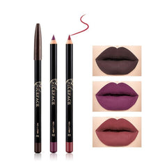 12 Nude Matte Lipstick Pencil Lip Contouring Waterproof