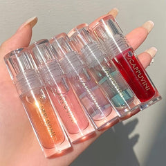 Crystal Jelly Lip Gloss Clear Mirror Lipgloss Glitter Liquid Lipstick