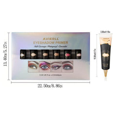 Long-Lasting Eyeshadow Primer & Waterproof Concealer Cream Set