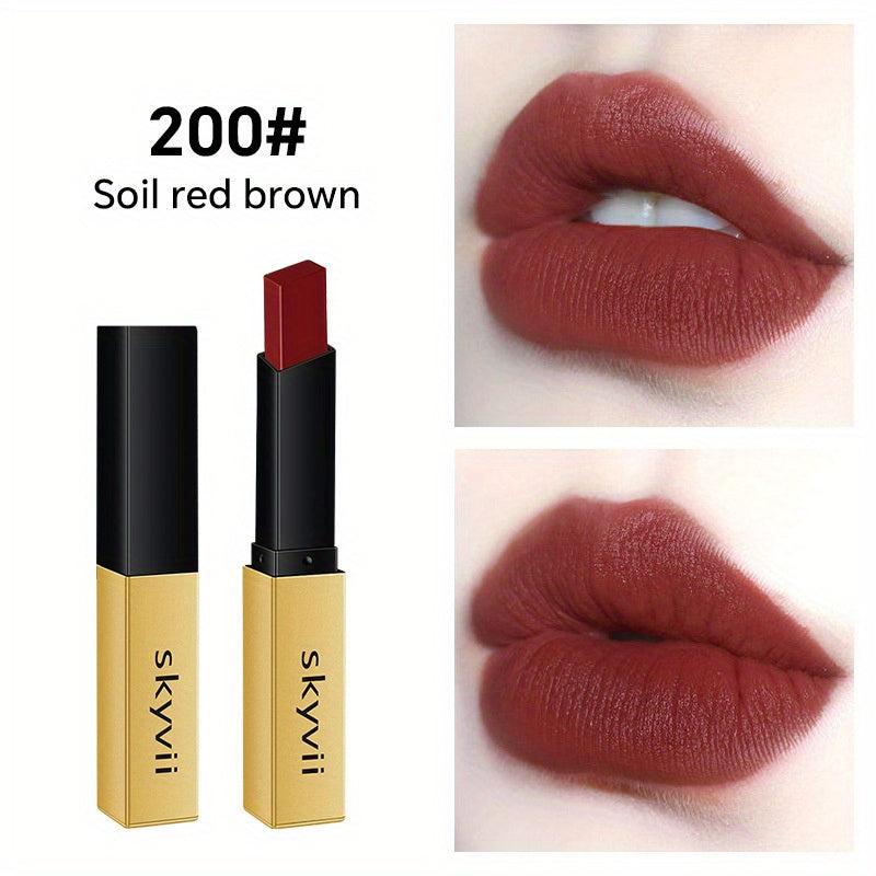 Golden Strip Lipstick Moisturizing Waterproof Long Lasting Matte