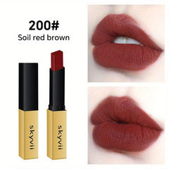 Golden Strip Lipstick Moisturizing Waterproof Long Lasting Matte