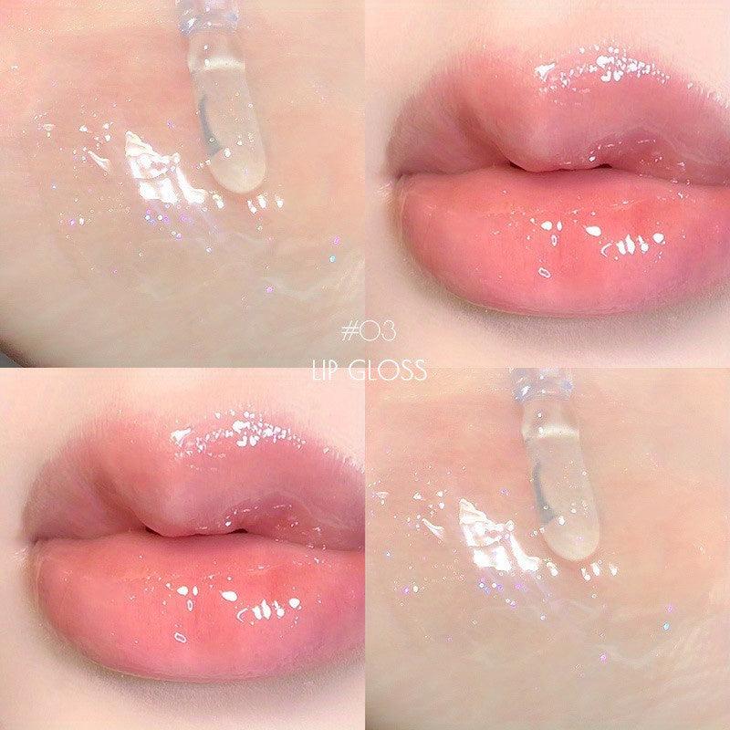 Crystal Shimmer Lip Tint Moisturizing Lip Plumper for Men and Women
