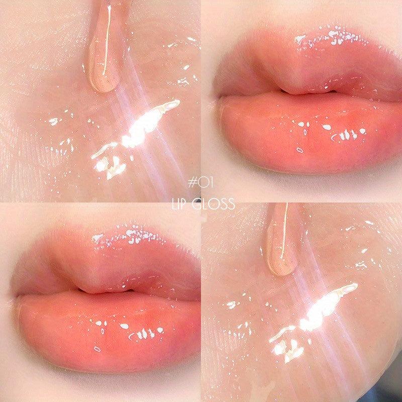 Crystal Shimmer Lip Tint Moisturizing Lip Plumper for Men and Women