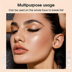Champagne Highlighter Powder Waterproof Sweat Proof Long Lasting Makeup