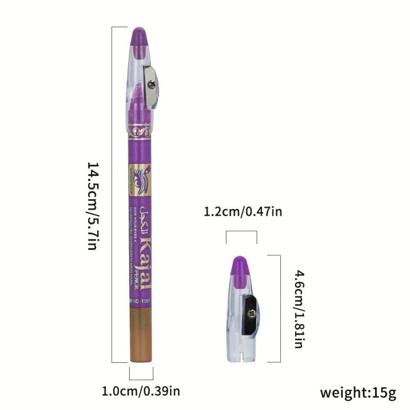 Pearly Eyeshadow Stick Metallic Purple