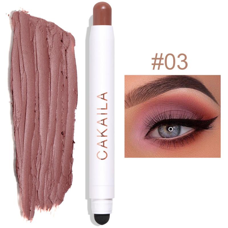 Creamy Eyeshadow Stick Shimmer Eyeshadow Pencil Crayon 2 In 1