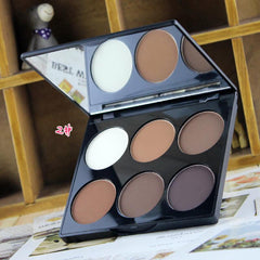 Stereoscopic Contouring Palette Waterproof Brightening Contouring Powder