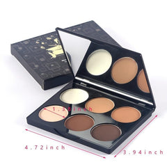 Stereoscopic Contouring Palette Waterproof Brightening Contouring Powder