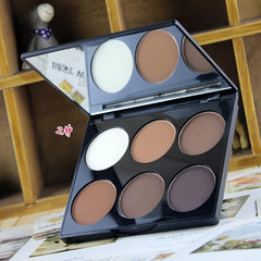 Stereoscopic Contouring Palette Waterproof Brightening Contouring Powder