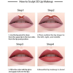 Matte Velvet Lipstick Pen with Waterproof Formula