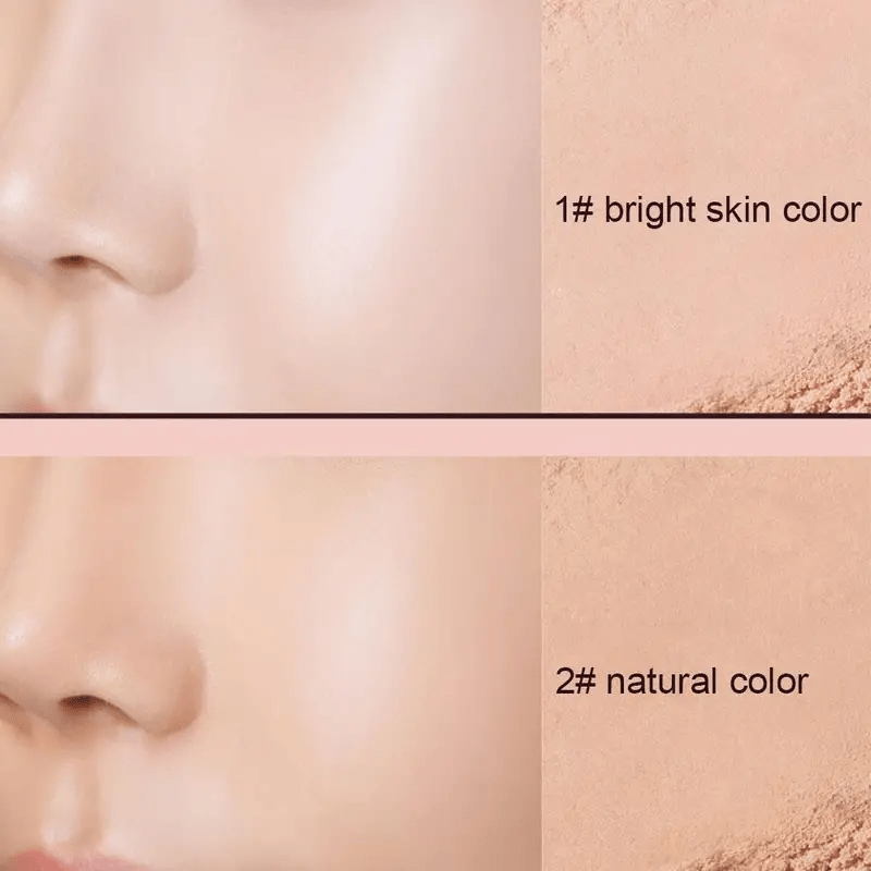 Kiss Beauty Milk Tea Setting Powder Mineral Powder Foundation
